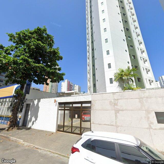 Imagem estática do "Street View" da localização