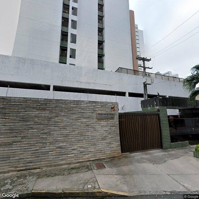 Imagem estática do "Street View" da localização