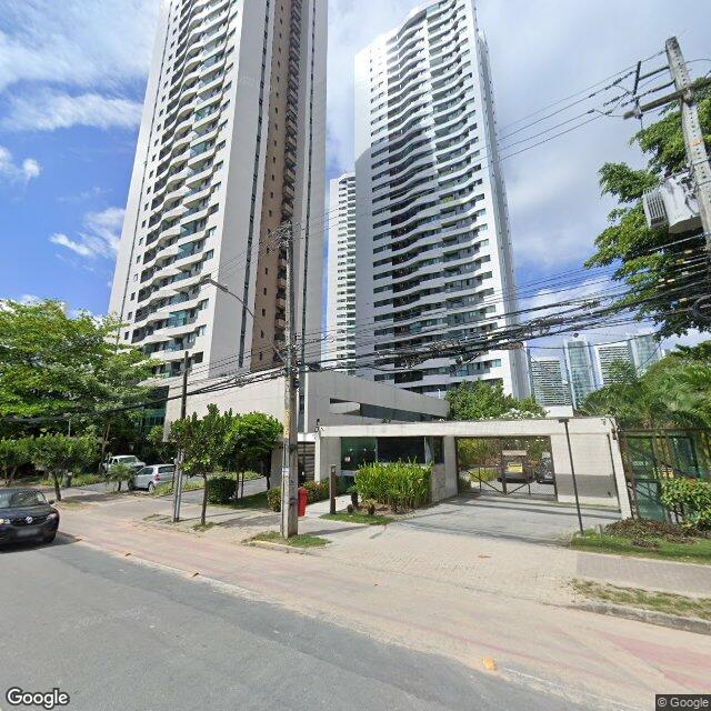 Imagem estática do "Street View" da localização