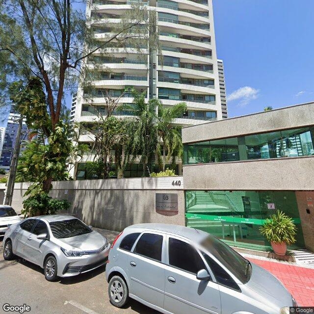 Imagem estática do "Street View" da localização