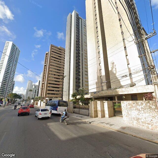 Imagem estática do "Street View" da localização