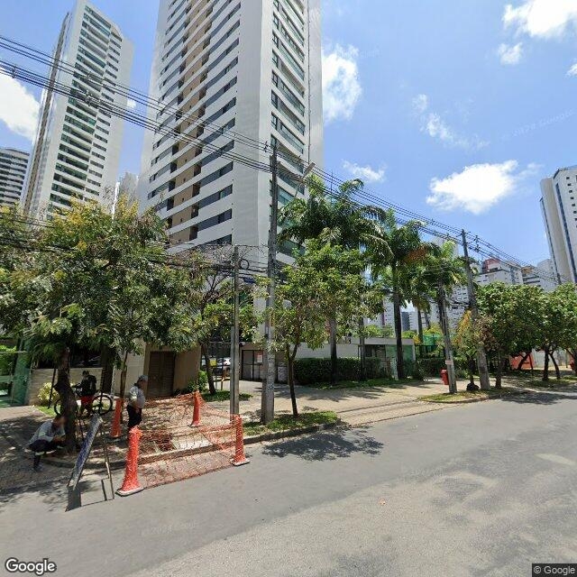 Imagem estática do "Street View" da localização