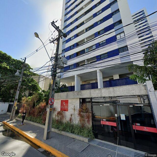 Imagem estática do "Street View" da localização