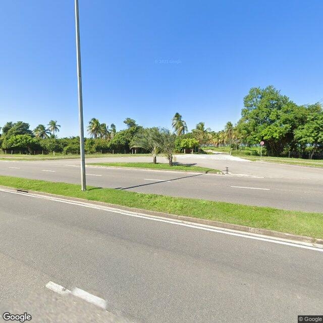 Imagem estática do "Street View" da localização