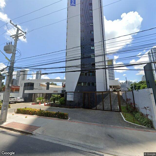 Imagem estática do "Street View" da localização