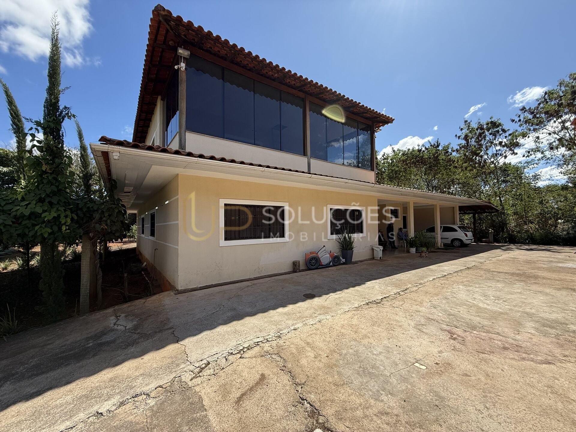 Chácara, 5 quartos, 6400 m² - Foto 1