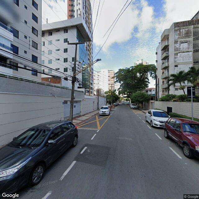 Imagem estática do "Street View" da localização