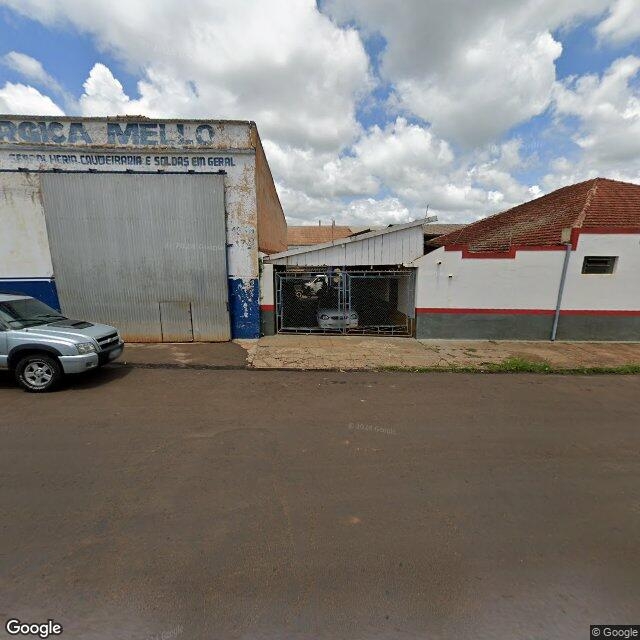 Imagem estática do "Street View" da localização