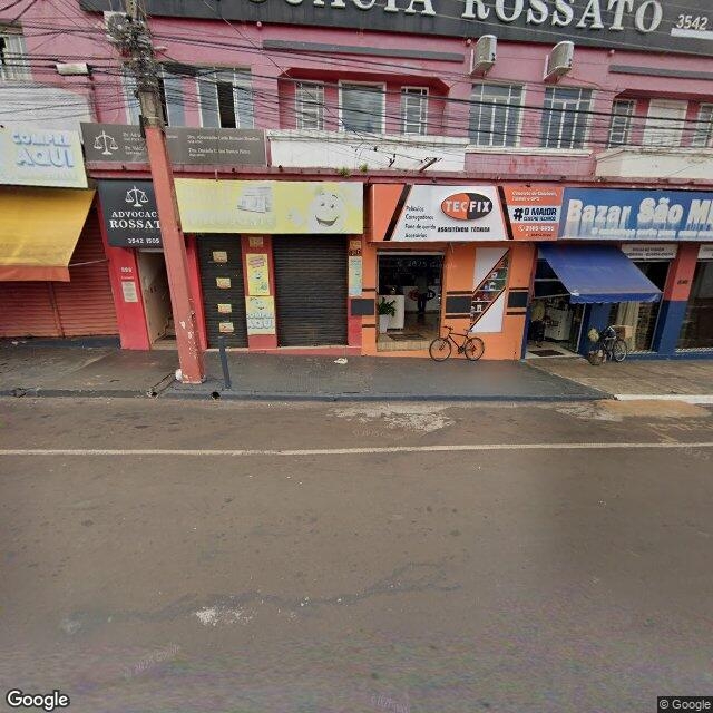 Imagem estática do "Street View" da localização