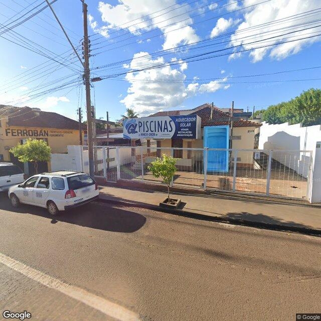 Imagem estática do "Street View" da localização