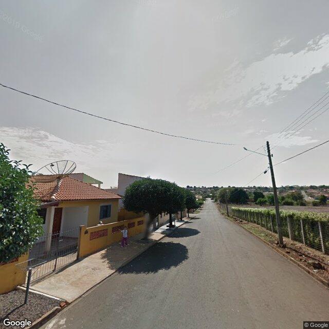 Imagem estática do "Street View" da localização