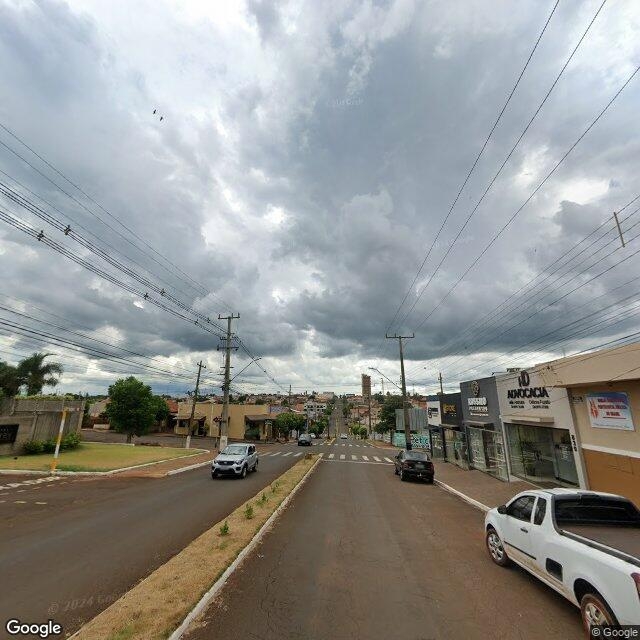 Imagem estática do "Street View" da localização