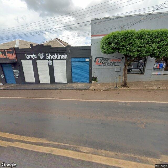 Imagem estática do "Street View" da localização