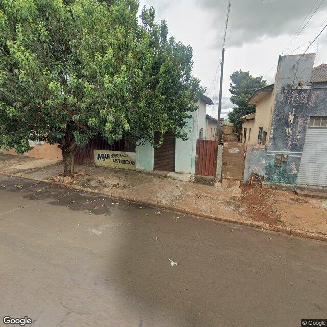 Imagem estática do "Street View" da localização