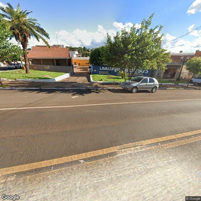 Imagem estática do "Street View" da localização