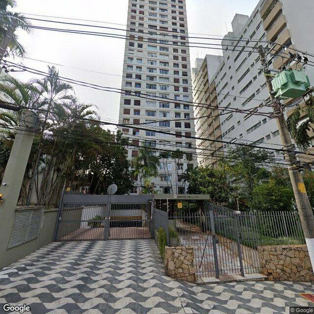 Imagem estática do "Street View" da localização