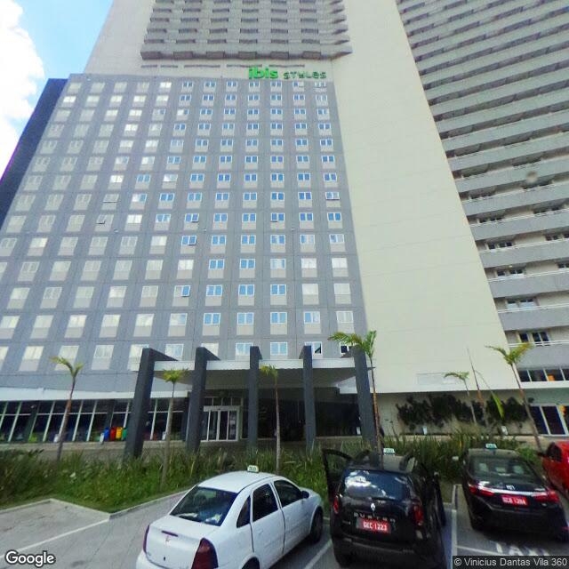 Imagem estática do "Street View" da localização