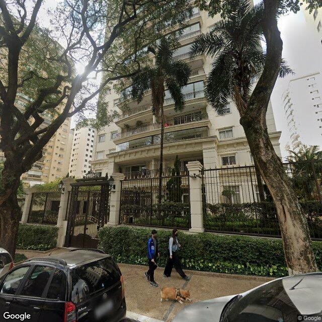 Imagem estática do "Street View" da localização