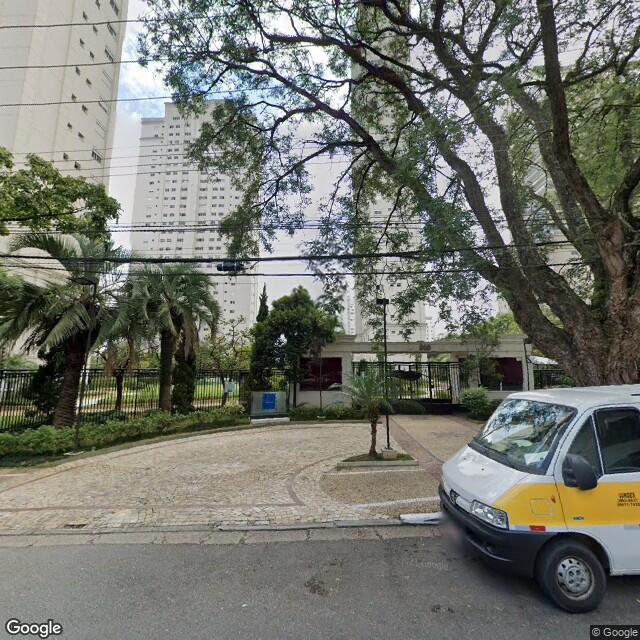 Imagem estática do "Street View" da localização