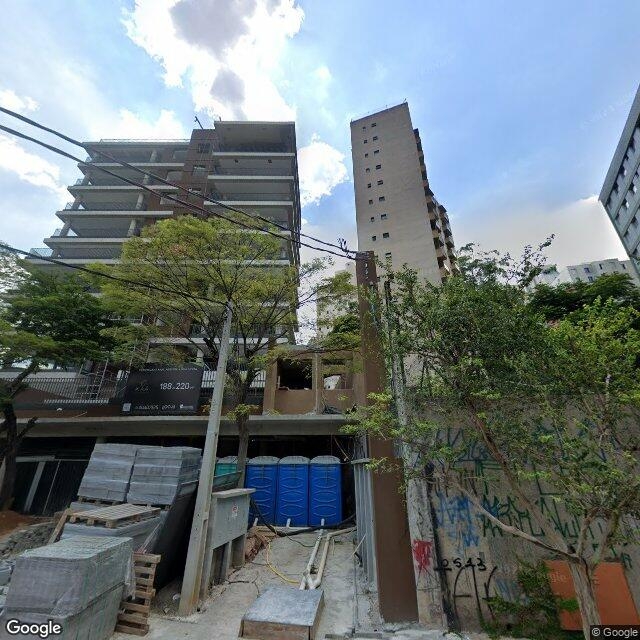 Imagem estática do "Street View" da localização