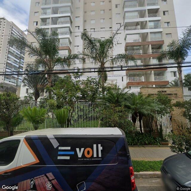 Imagem estática do "Street View" da localização