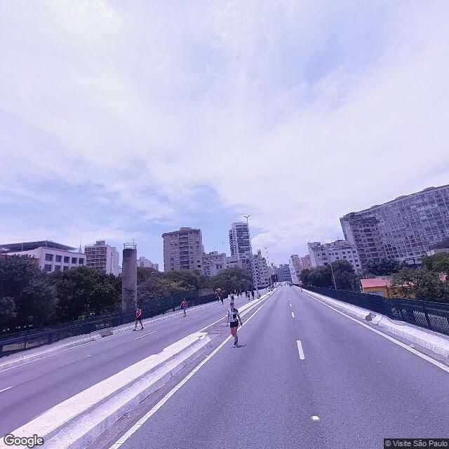 Imagem estática do "Street View" da localização