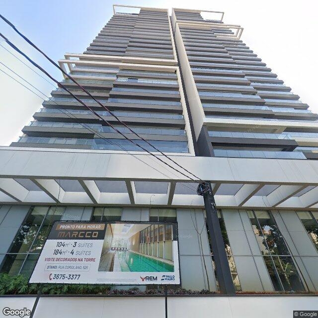 Imagem estática do "Street View" da localização