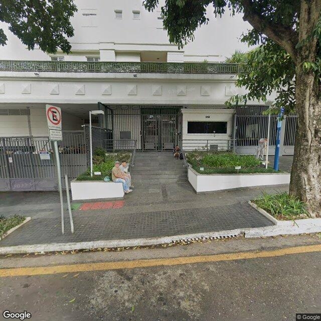 Imagem estática do "Street View" da localização