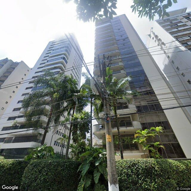 Imagem estática do "Street View" da localização