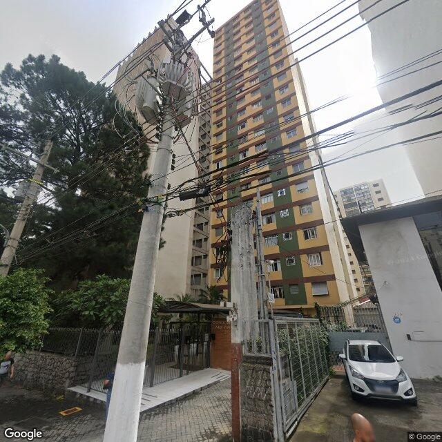 Imagem estática do "Street View" da localização