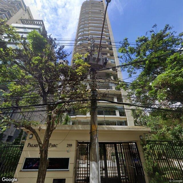 Imagem estática do "Street View" da localização