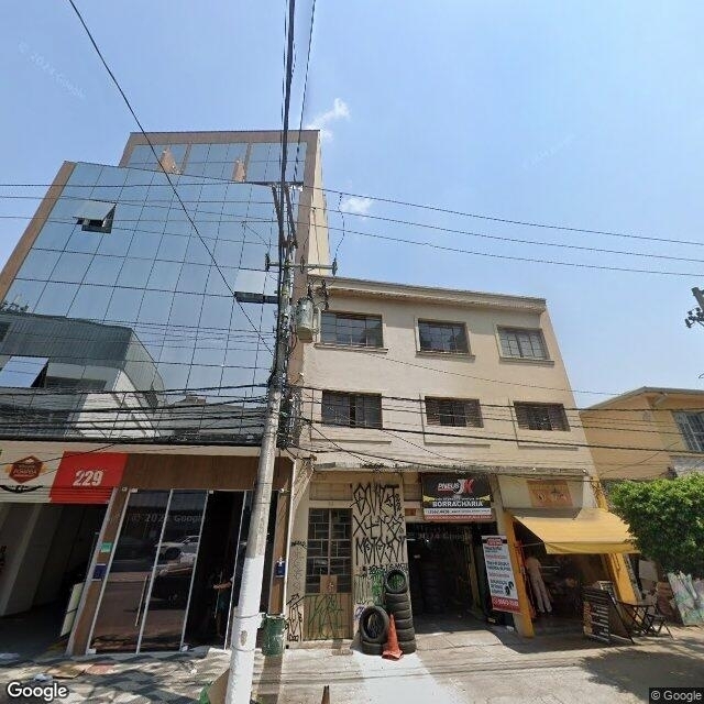 Imagem estática do "Street View" da localização