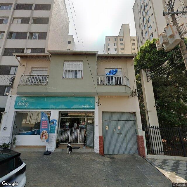 Imagem estática do "Street View" da localização