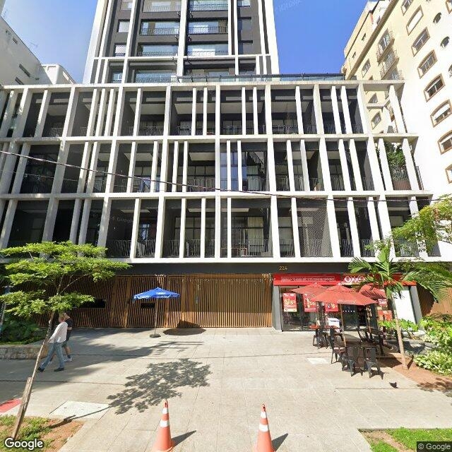 Imagem estática do "Street View" da localização