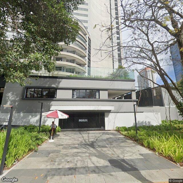 Imagem estática do "Street View" da localização