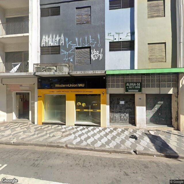 Imagem estática do "Street View" da localização