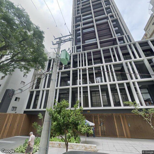 Imagem estática do "Street View" da localização