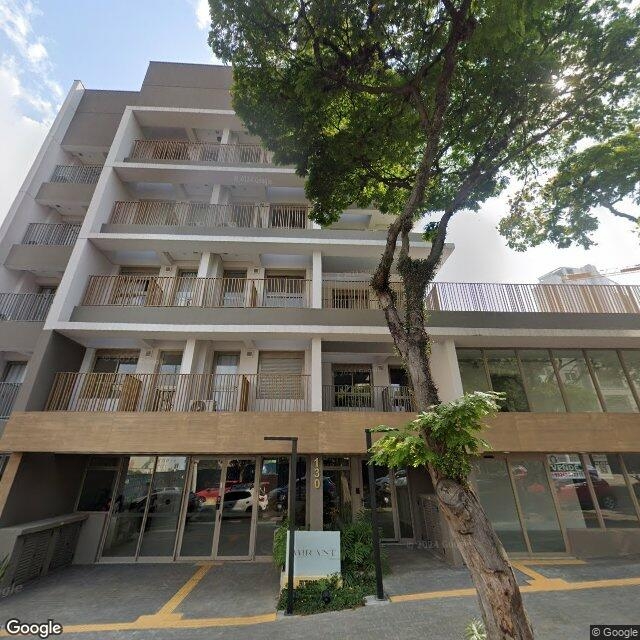 Imagem estática do "Street View" da localização