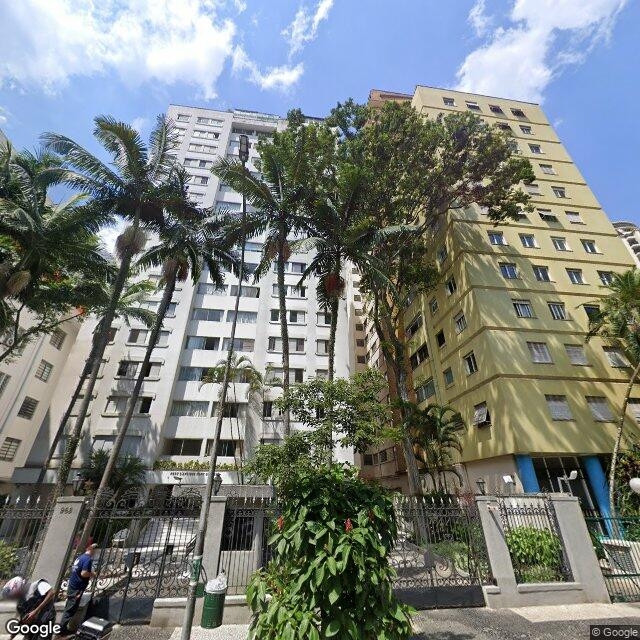 Imagem estática do "Street View" da localização