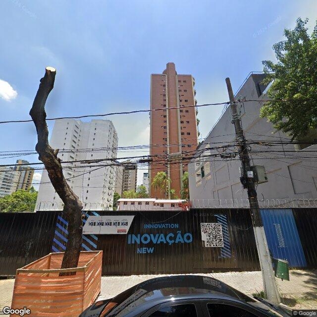 Imagem estática do "Street View" da localização