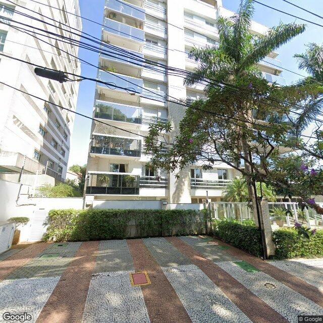 Imagem estática do "Street View" da localização