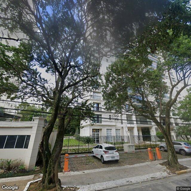 Imagem estática do "Street View" da localização