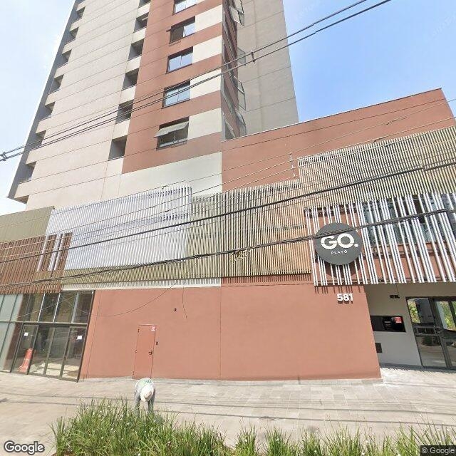 Imagem estática do "Street View" da localização