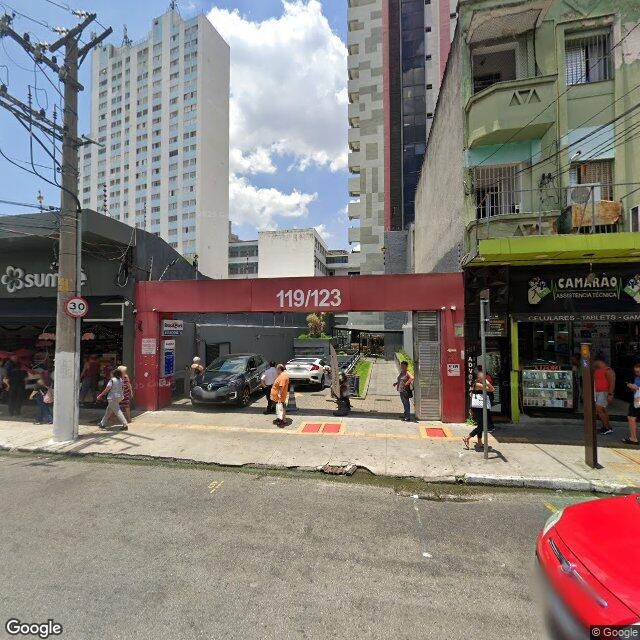 Imagem estática do "Street View" da localização