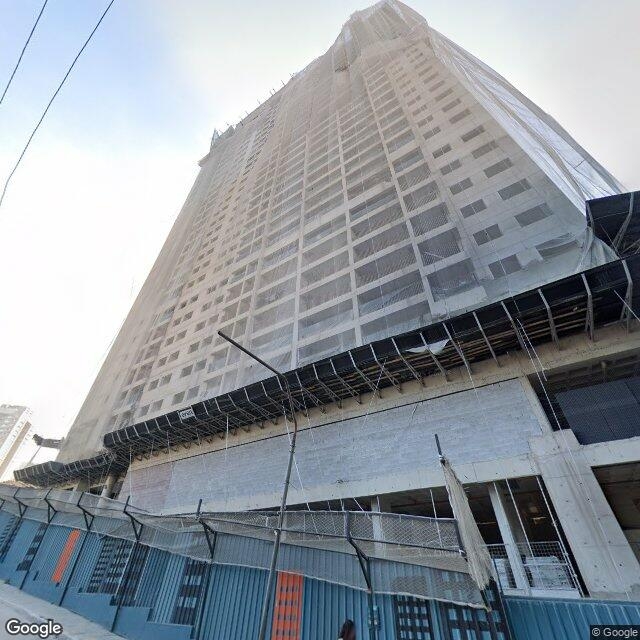 Imagem estática do "Street View" da localização