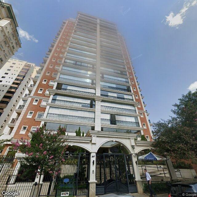 Imagem estática do "Street View" da localização