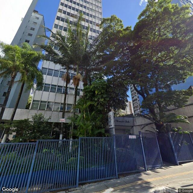 Imagem estática do "Street View" da localização