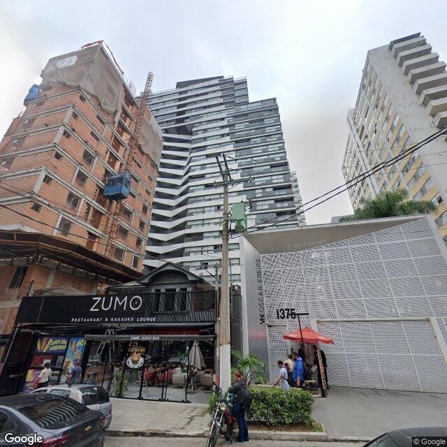 Imagem estática do "Street View" da localização