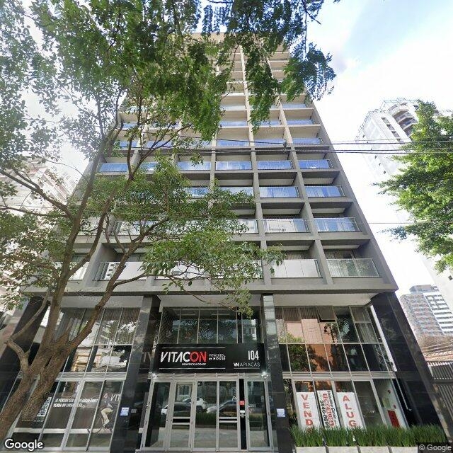 Imagem estática do "Street View" da localização