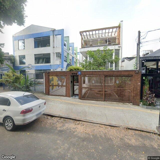 Imagem estática do "Street View" da localização